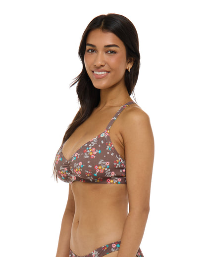 Women Body Glove Belle Drew D-F Cup Swim Top