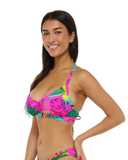 Women Body Glove Tulum Drew D-F Cup Bikini Top