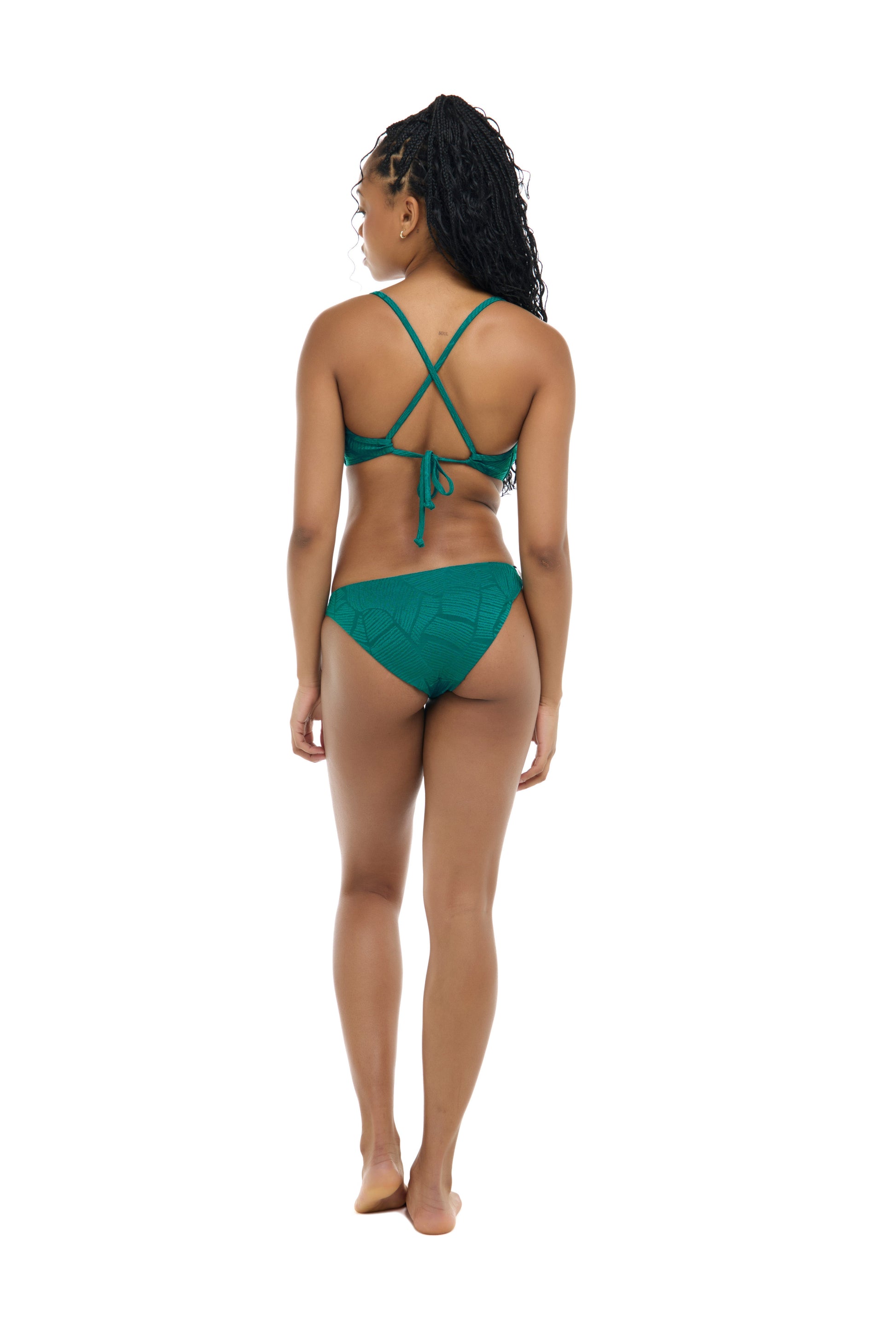 Women Body Glove Leafy Solo D-F Cup Bikini Top