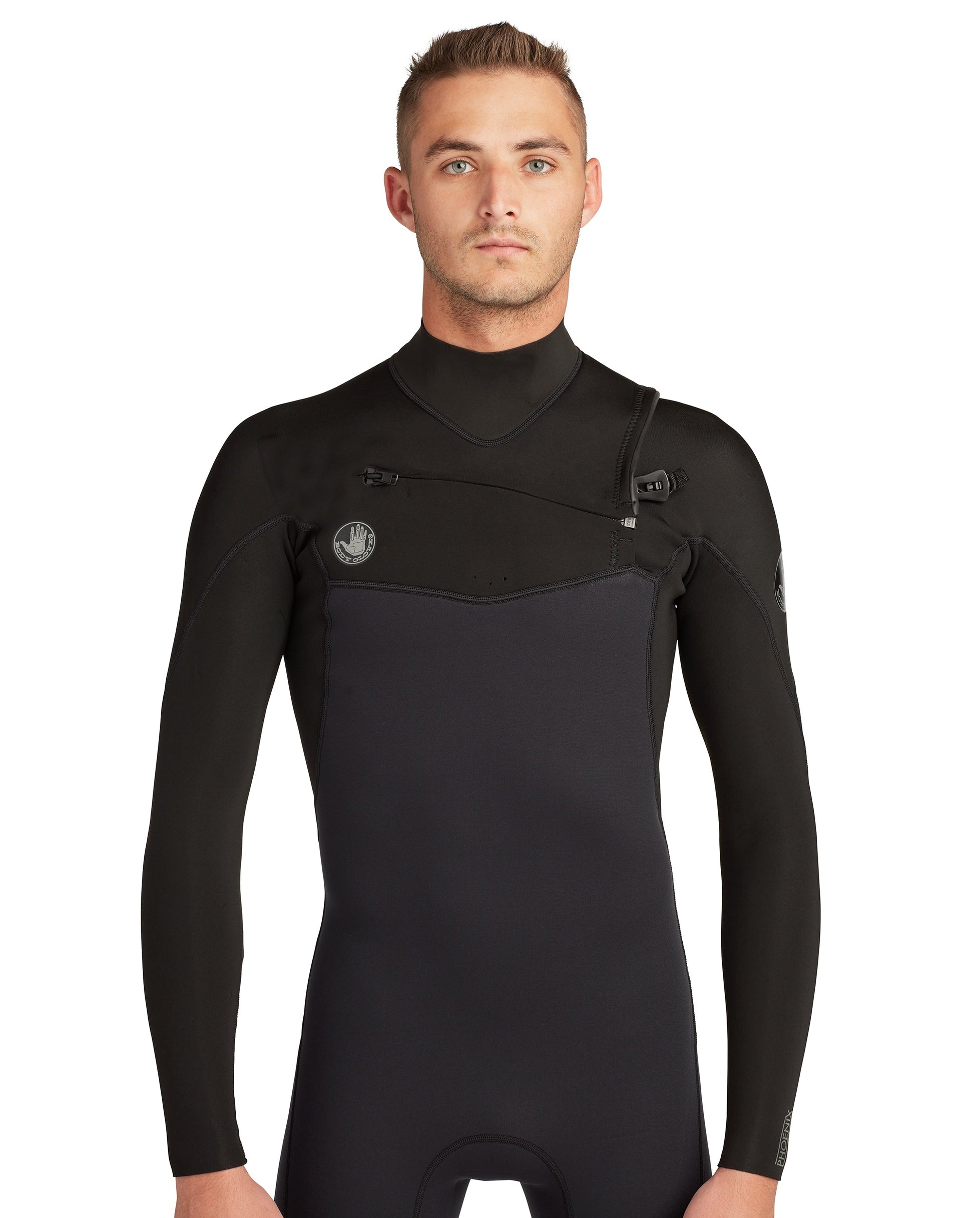 Wetsuits Body Glove Phoenix 2mm Men's Chest-Zip L/S Springsuit