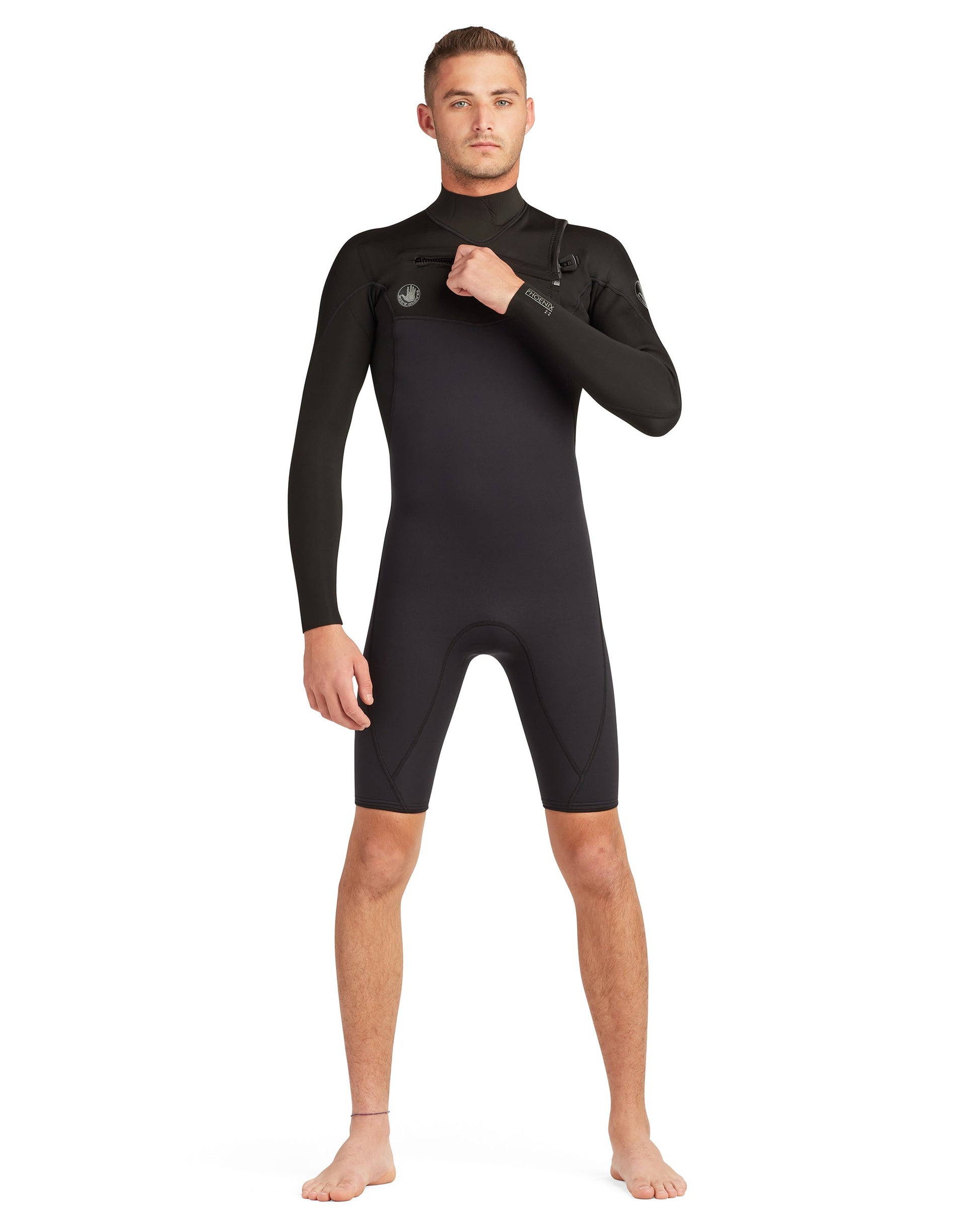 Wetsuits Body Glove Phoenix 2mm Men's Chest-Zip L/S Springsuit