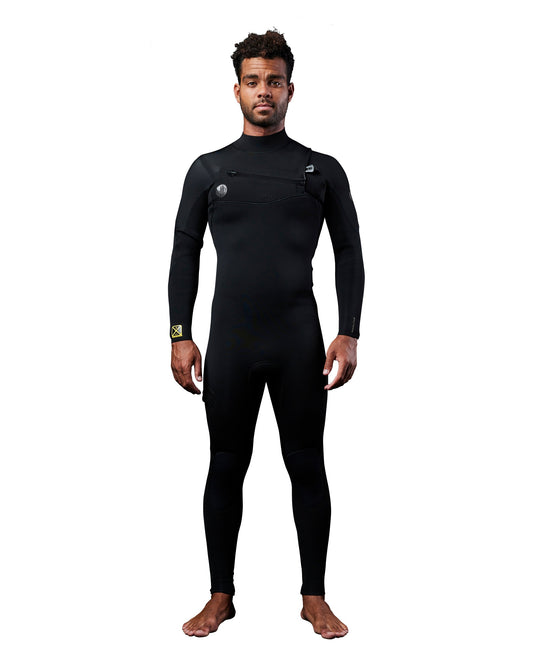 Wetsuits|Men Body Glove Men's Gold Cell 4/3mm Slant Zip Fullsuit