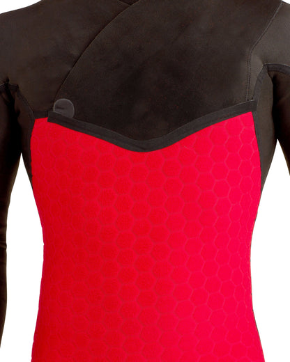 Wetsuits|Men Body Glove Red Cell 5/4/3mm Men's Chest-Zip Hooded Black Fullsuit