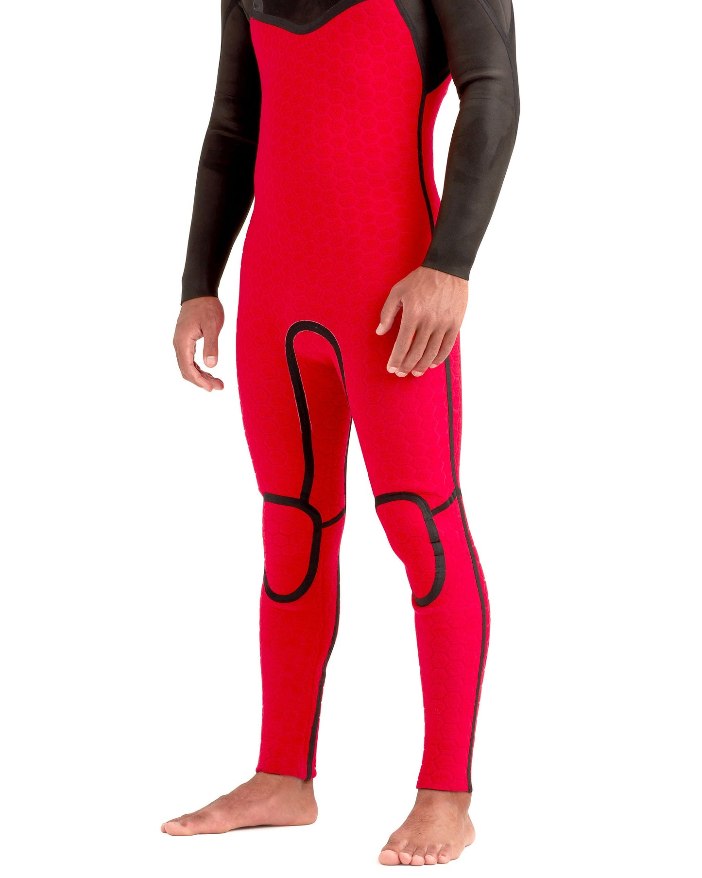 Wetsuits|Men Body Glove Red Cell 5/4/3mm Men's Chest-Zip Hooded Black Fullsuit