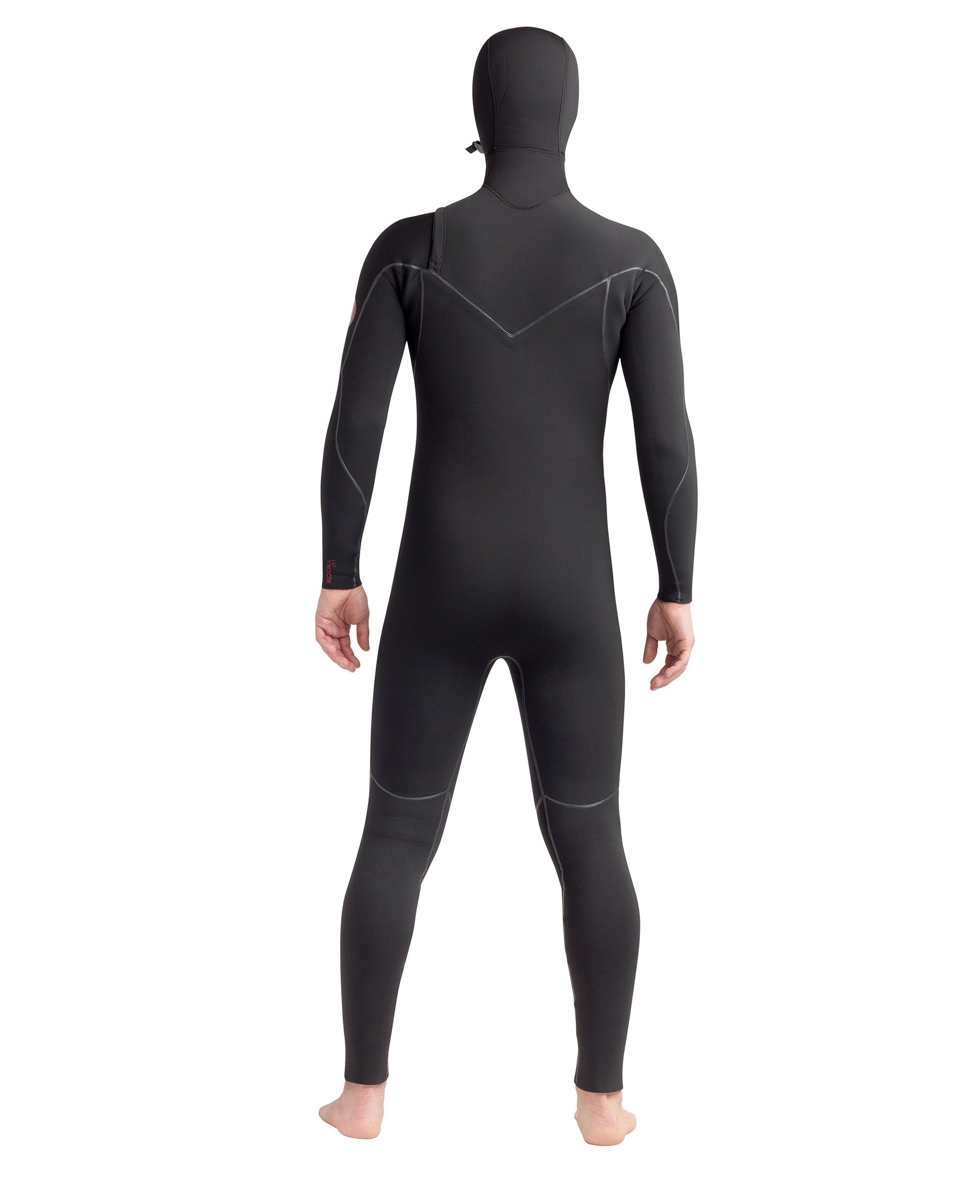 Wetsuits|Men Body Glove Red Cell 5/4/3mm Men's Chest-Zip Hooded Black Fullsuit