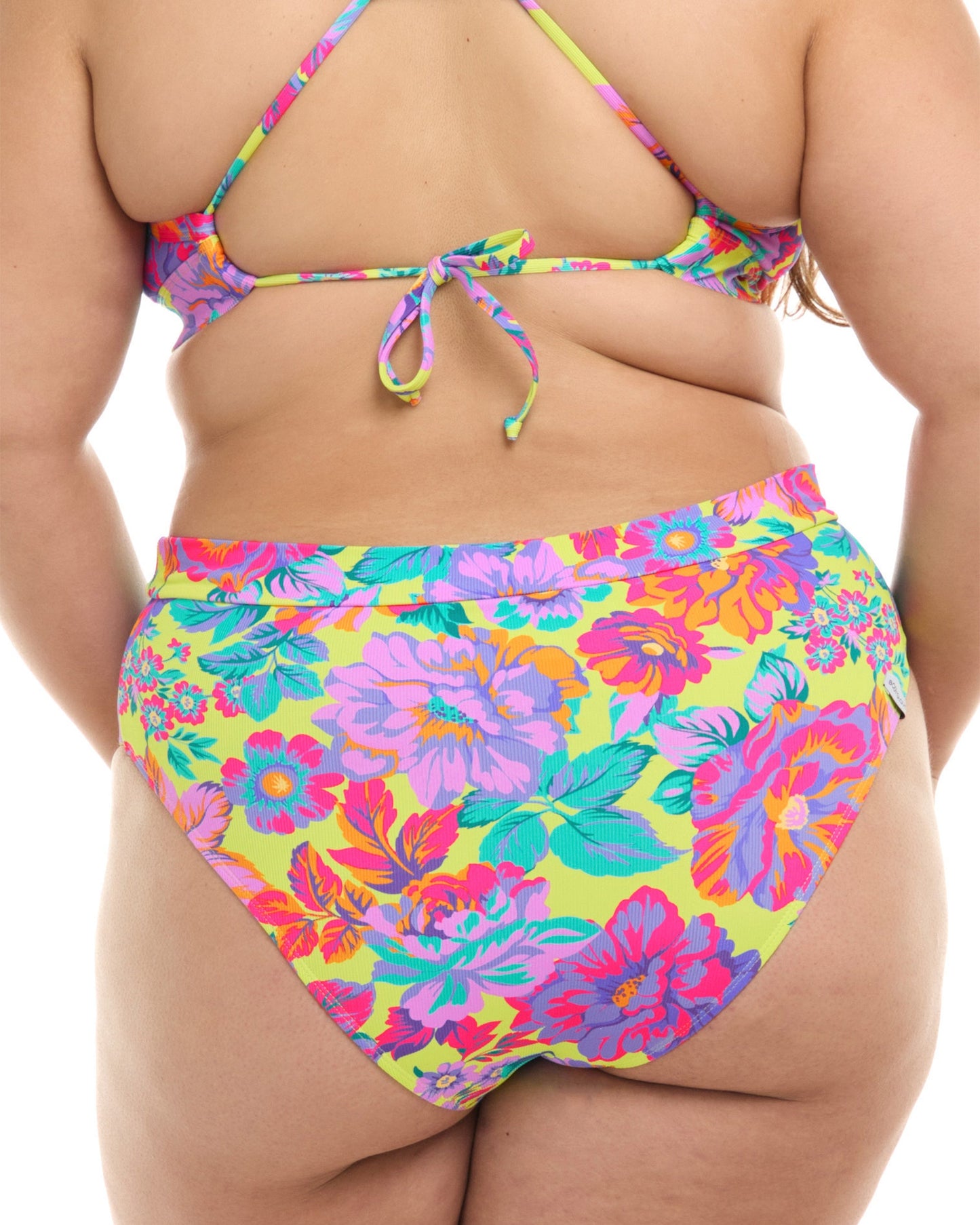 Women Body Glove Romy Marlee Plus Size High-Waist Bikini Bottom
