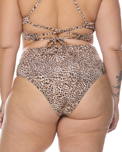 Women Body Glove Primal Marlee Plus Size High-Waist Bikini Bottom