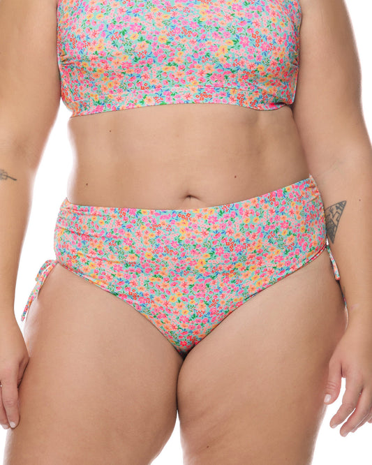 Women Body Glove Estella High Tide Plus Size Swim Bottom