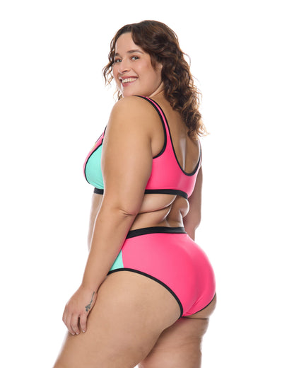 Women Body Glove Groove High Tide Plus Size Swim Bottom