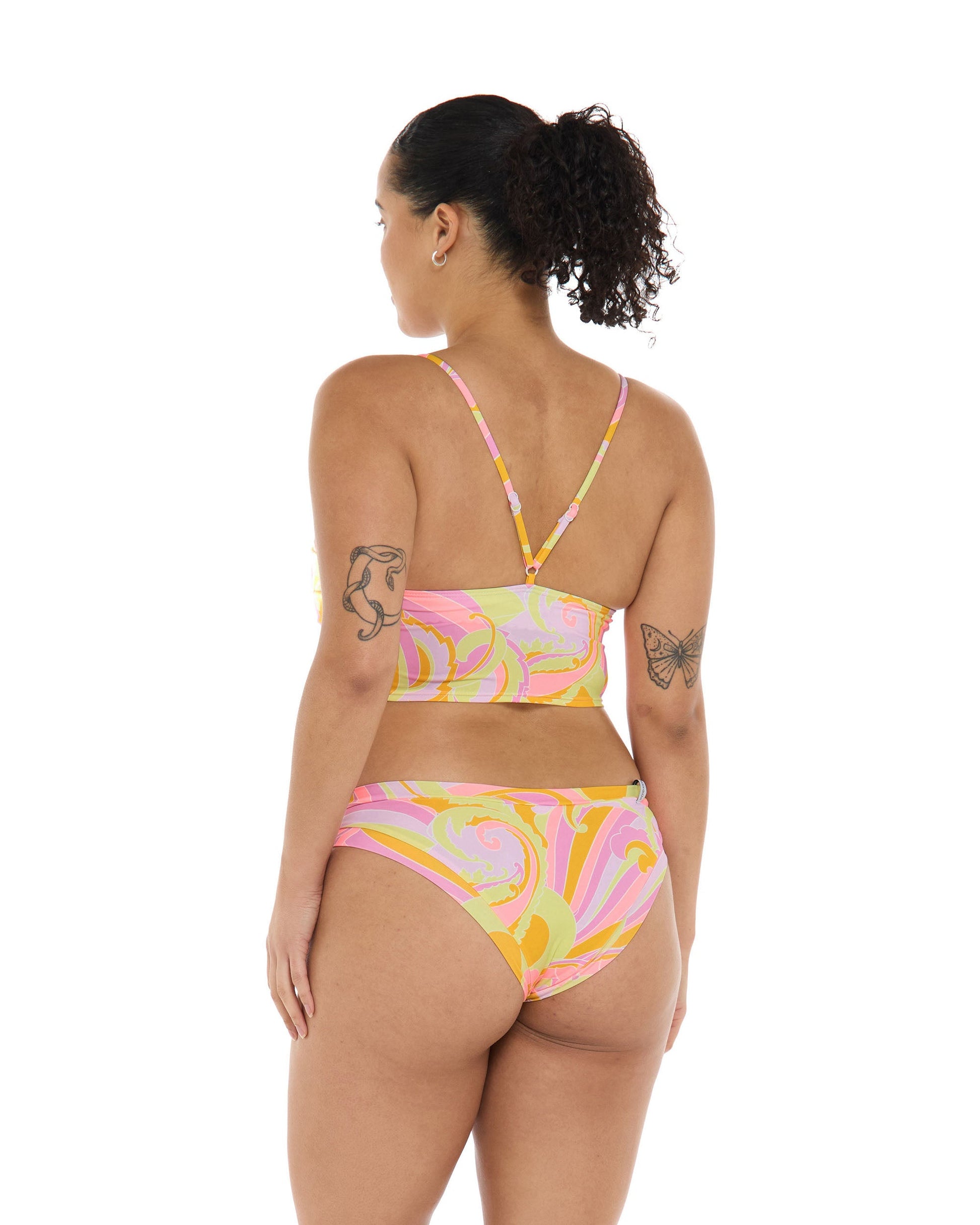 Women Body Glove Sol Amarelo Audrey Low-Rise Bikini Bottom