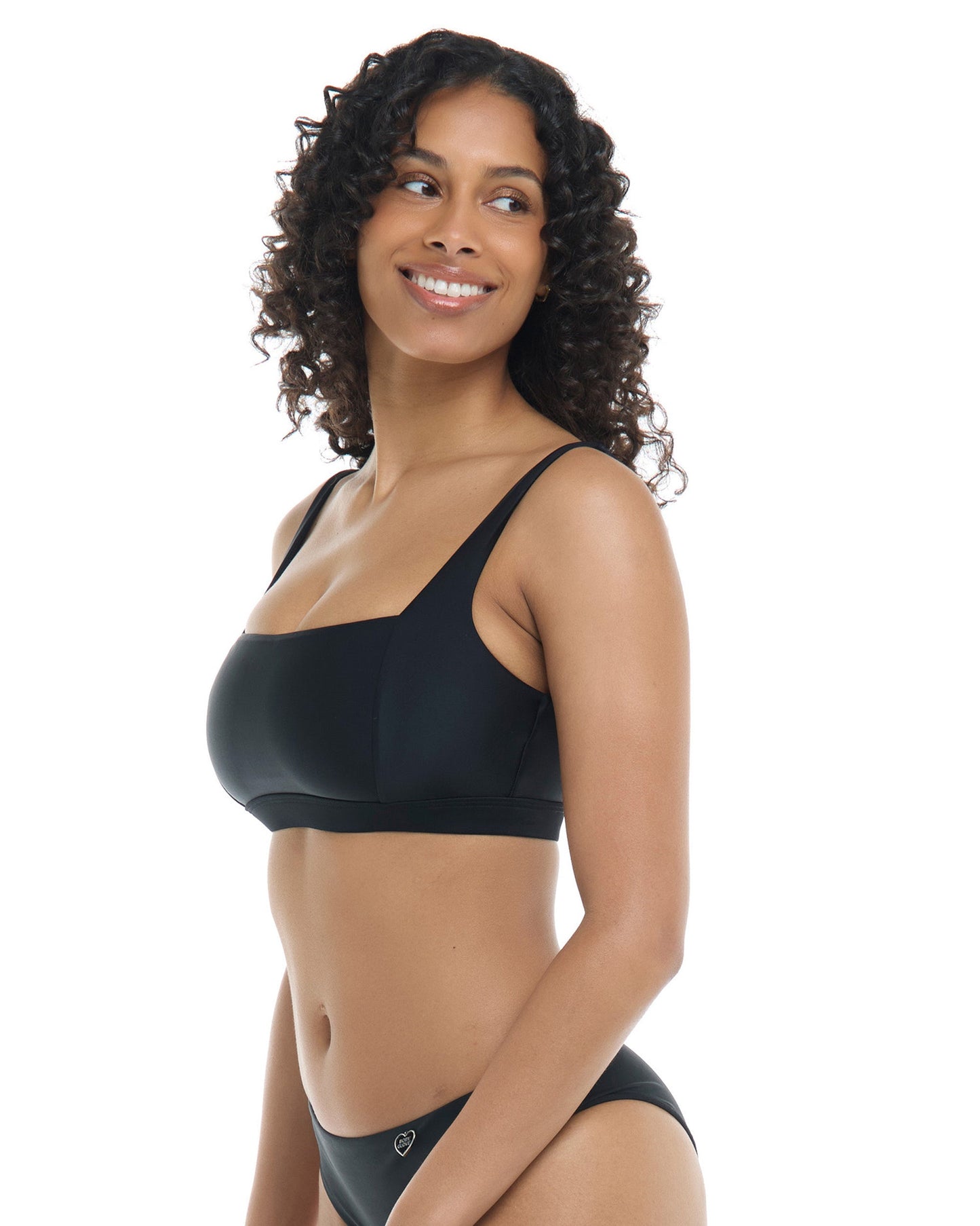 Women Body Glove Smoothies Edi Square Neck D-F Cup Bikini Top