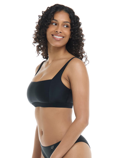 Women Body Glove Smoothies Edi Square Neck D-F Cup Bikini Top