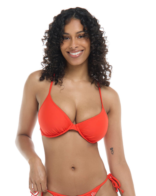 Women Body Glove Smoothies Solo D-F Cup Bikini Top