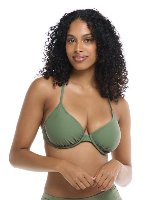 Women Body Glove Smoothies Solo D-F Cup Bikini Top