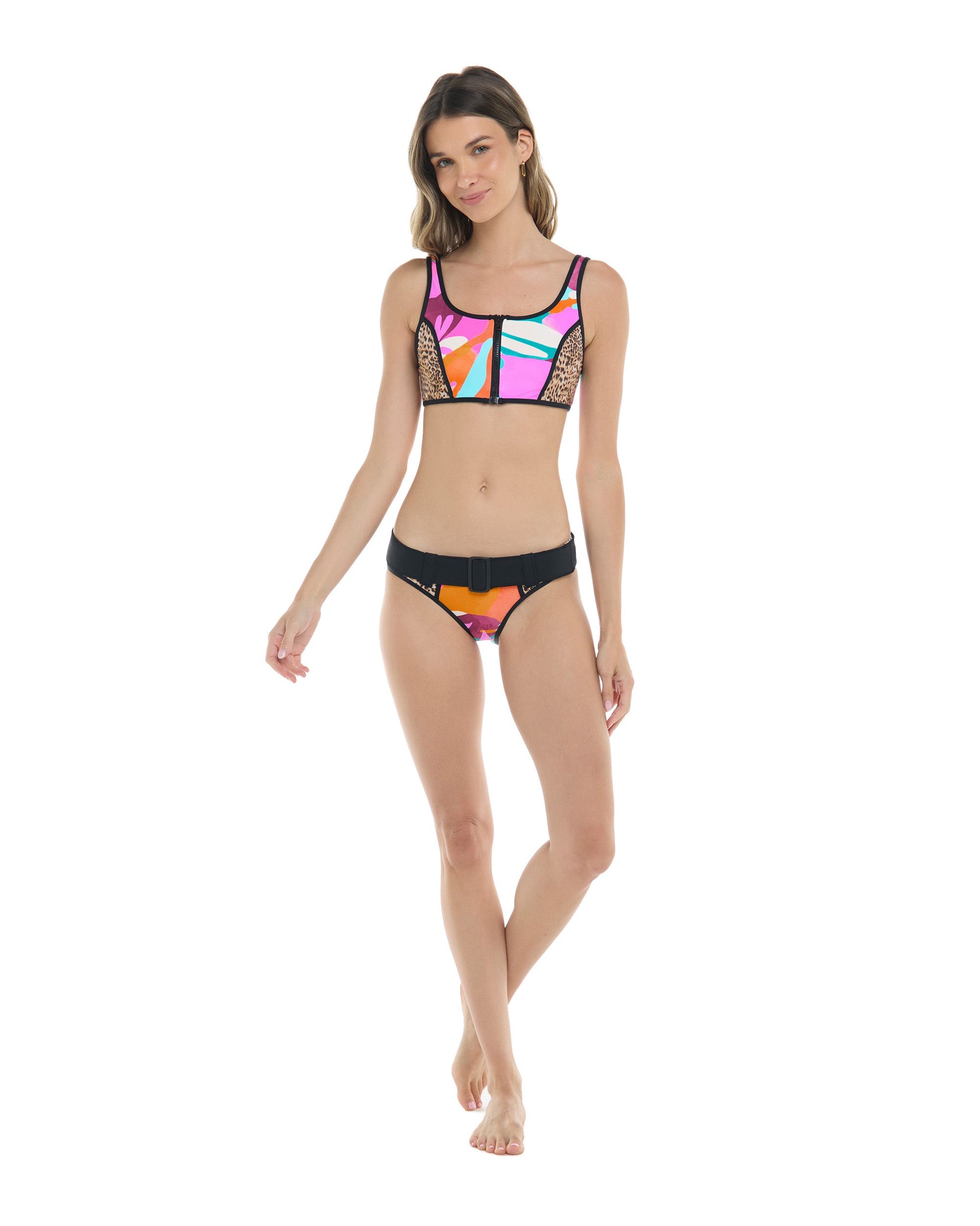 Women Body Glove Groove You Spin Me Crop Top