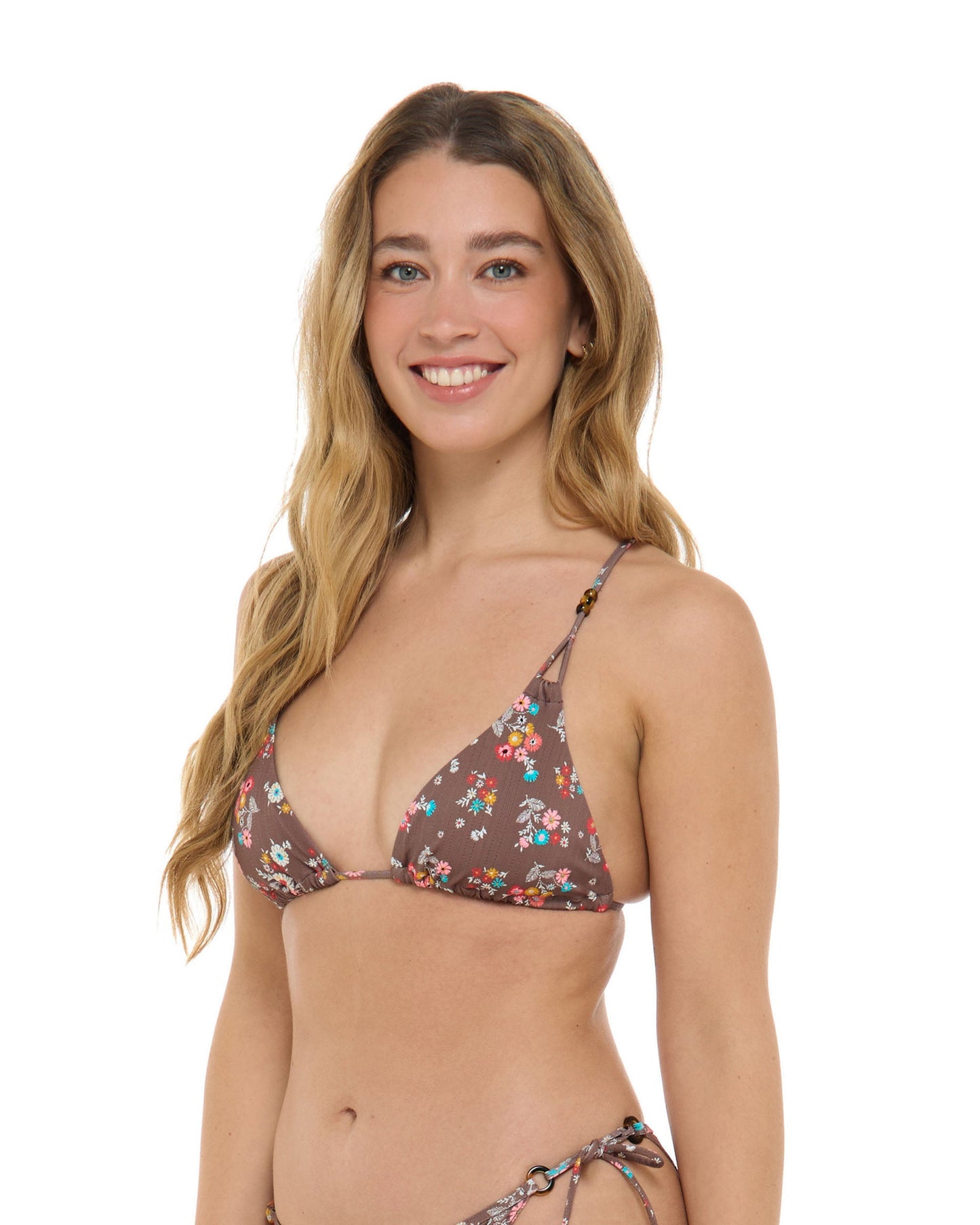 Women Body Glove Belle Ashlyn Triangle Slider Bikini Top