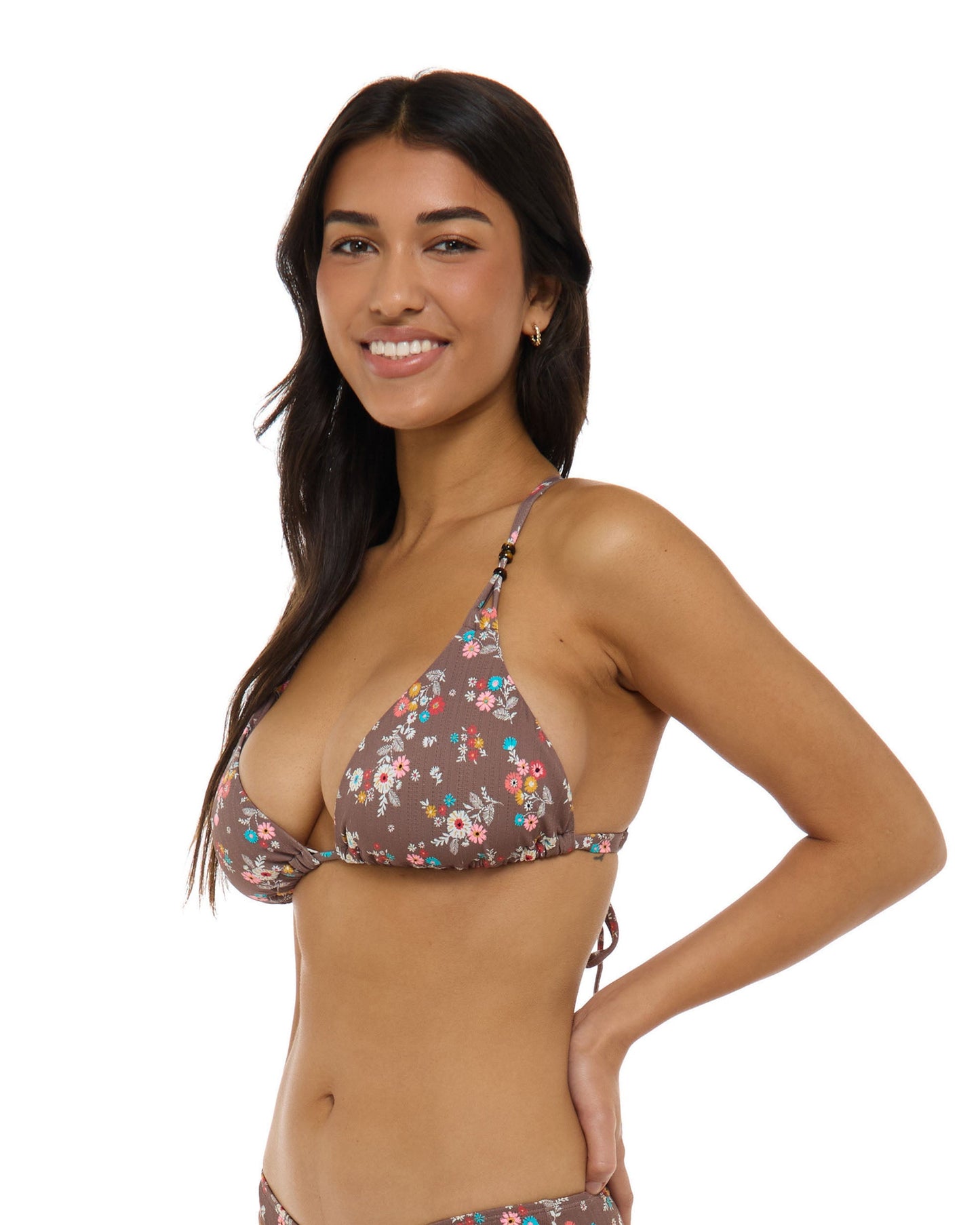 Women Body Glove Belle Ashlyn Triangle Slider Bikini Top D