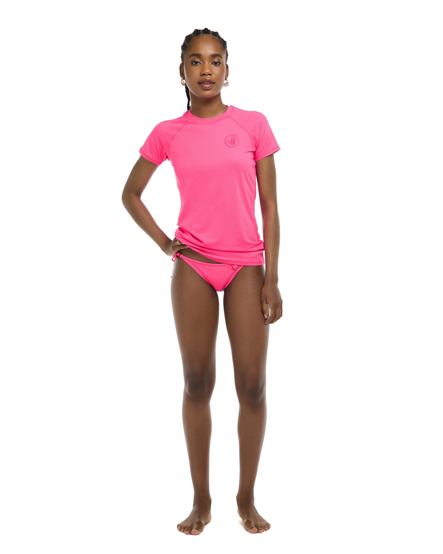Women Body Glove In Motion Short Sleeve Rashguard