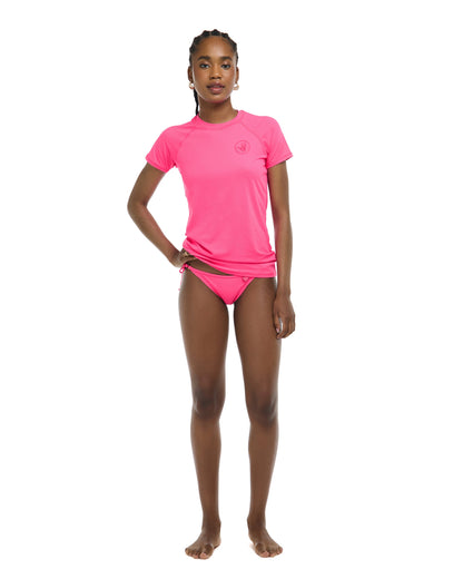 Women Body Glove In Motion Short Sleeve Rashguard