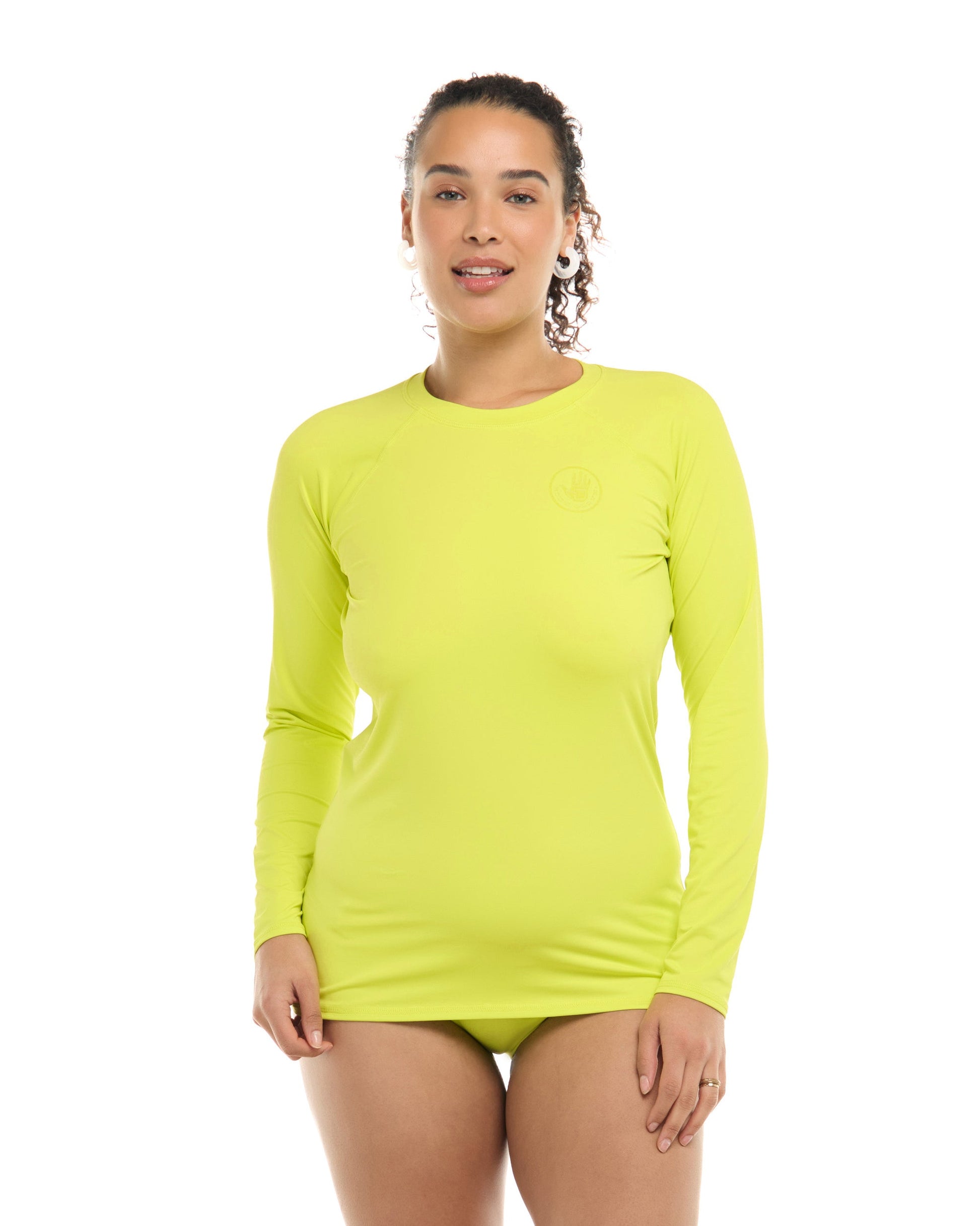 Women Body Glove Smoothies Sleek Long Sleeve Rashguard