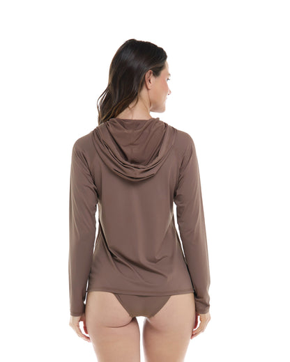 Women Body Glove Smoothies Barbara Hoodie Rashguard