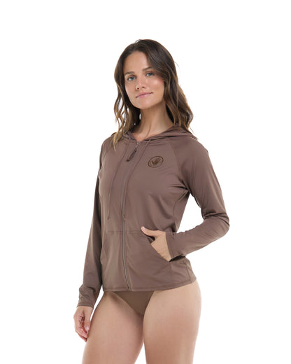 Women Body Glove Smoothies Barbara Hoodie Rashguard