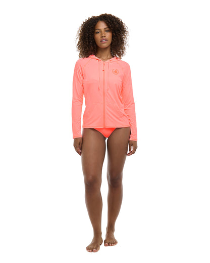 Women Body Glove Smoothies Barbara Hoodie Rashguard