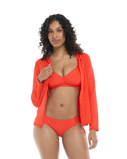 Women Body Glove Smoothies Barbara Hoodie Rashguard