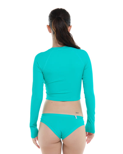 Women Body Glove Ibiza Let It Be Crop Rashguard