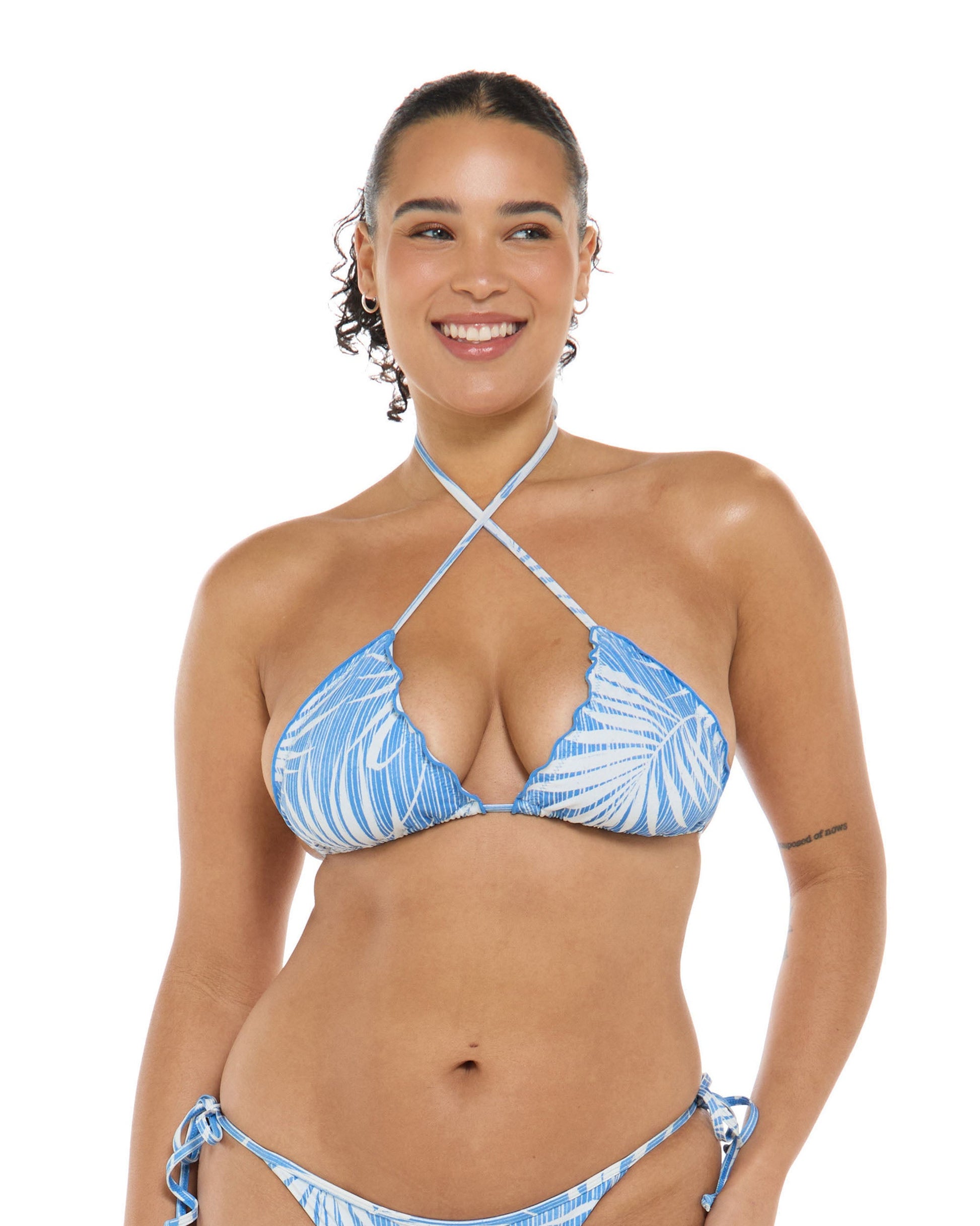 Women Body Glove Breezy Palms Dita Triangle Bikini Top