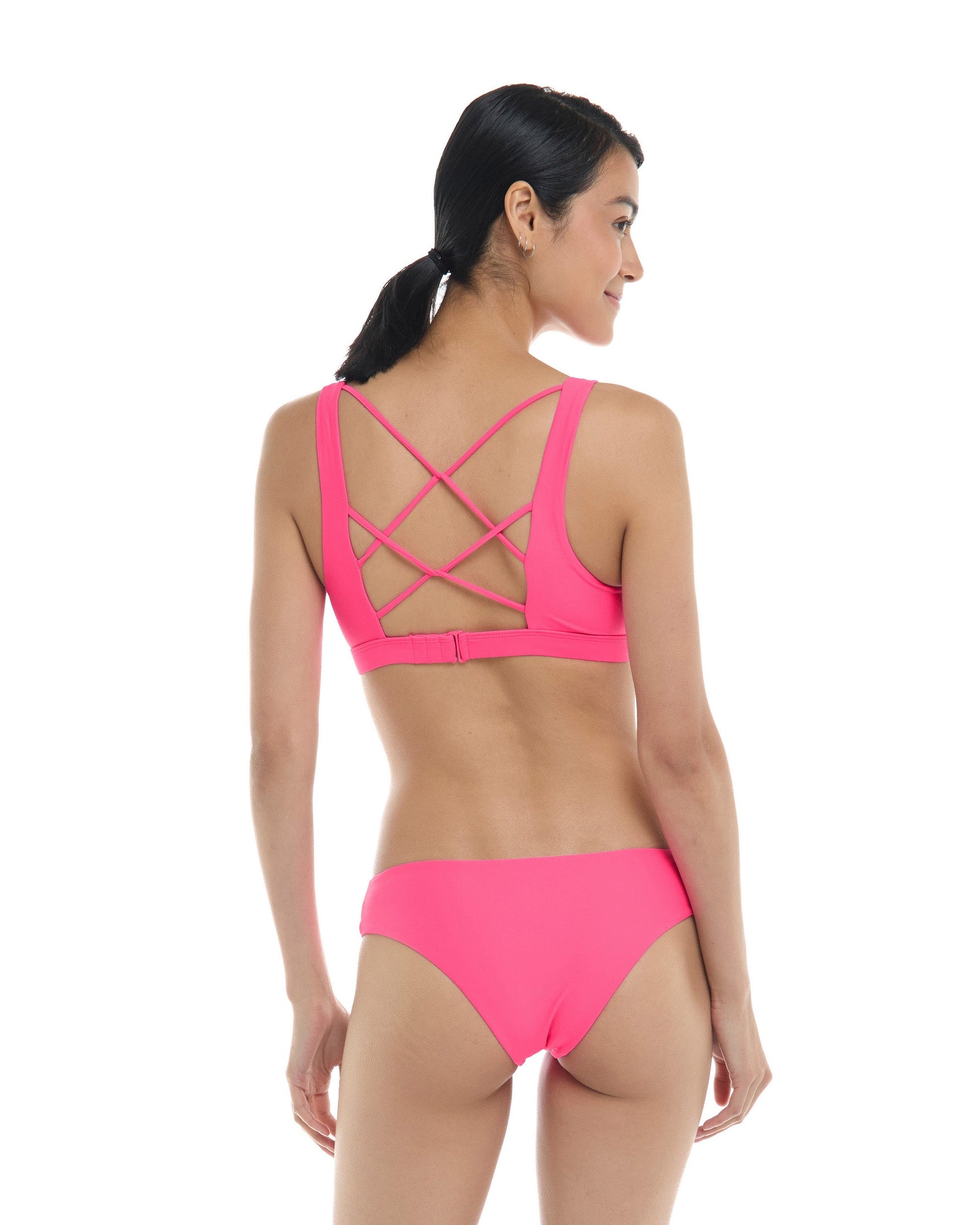 Women Body Glove Smoothies Star Cross-Over Sports Bra