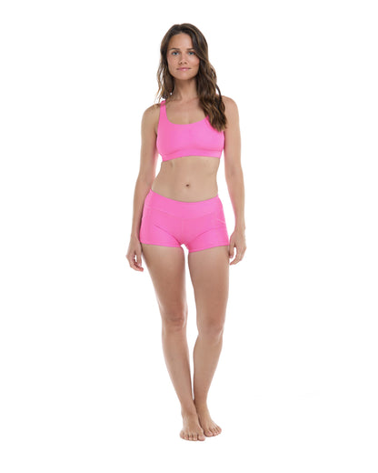 Women Body Glove Smoothies Star Cross-Over Sports Bra D Cup