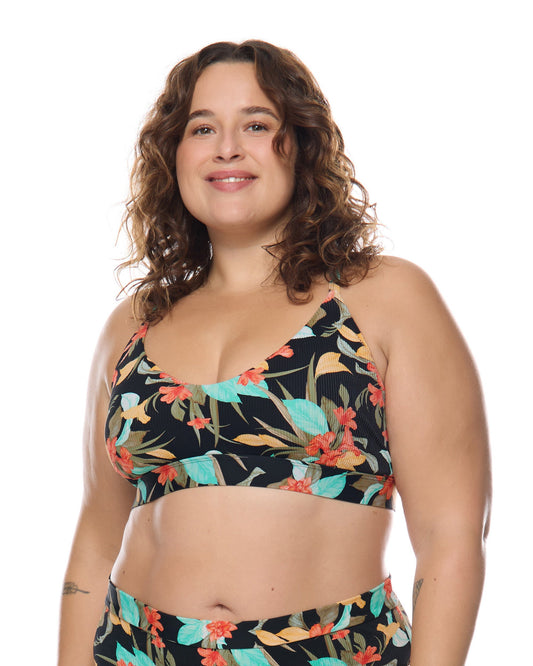 Women Body Glove Hamoa Ruth Plus Size Fixed Triangle Swim Top