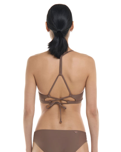 Women Body Glove Smoothies Ruth Fixed Triangle Swim Top