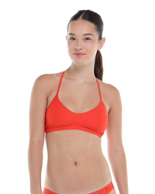 Women Body Glove Smoothies Ruth Fixed Triangle Swim Top