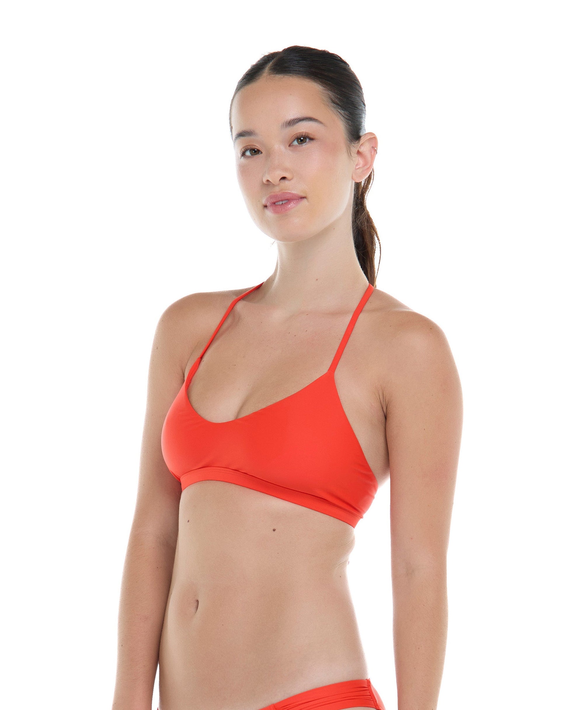 Women Body Glove Smoothies Ruth Fixed Triangle Swim Top