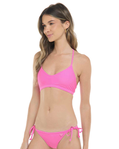 Women Body Glove Smoothies Ruth Fixed Triangle Swim Top