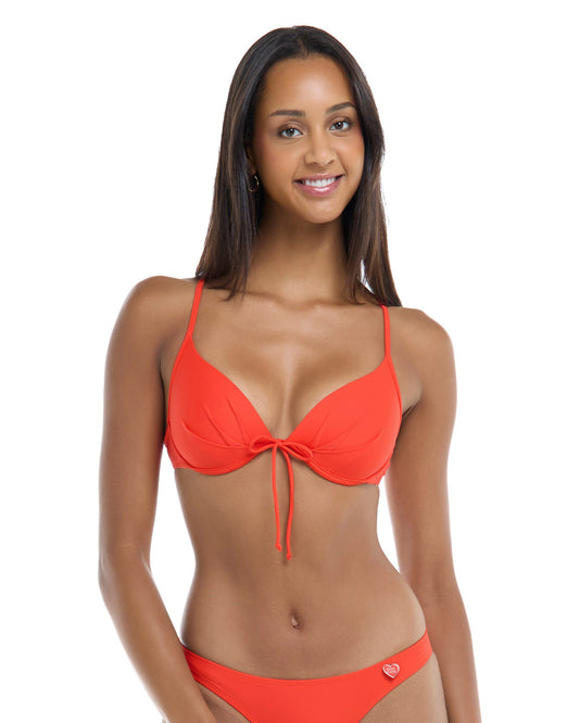 Women Body Glove Smoothies Greta Underwire Bikini Top