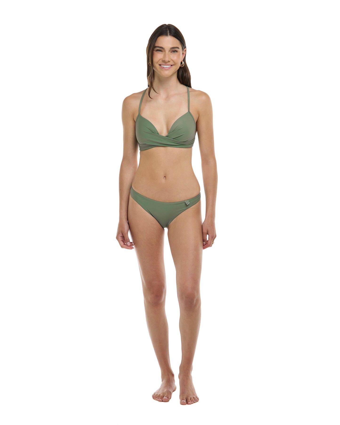 Women Body Glove Smoothies Kerry Fixed Triangle Bikini Top