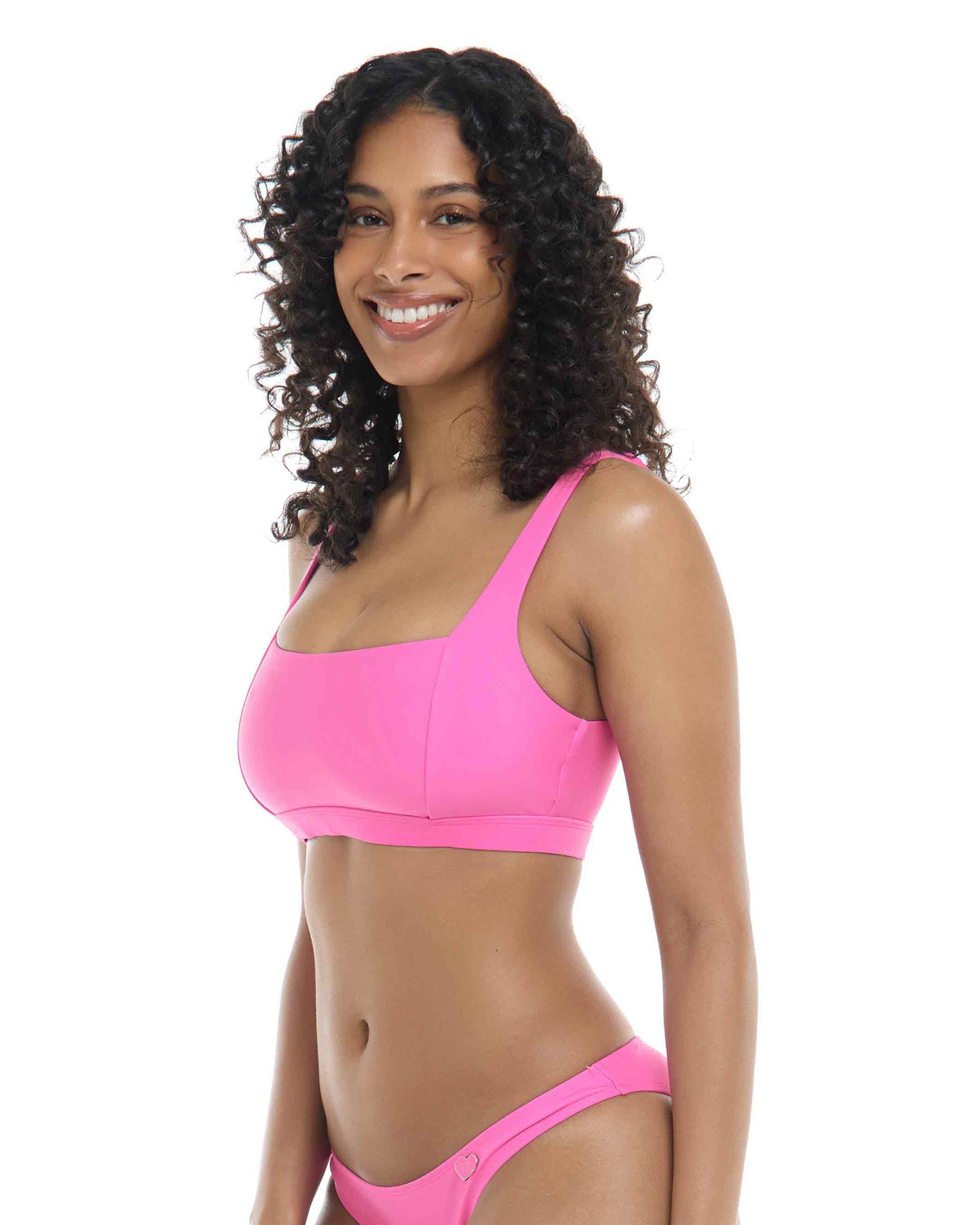 Women Body Glove Smoothies Edi Square Neck D-F Cup Bikini Top