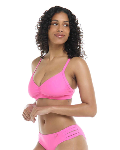 Women Body Glove Smoothies Drew D-F Cup Bikini Top