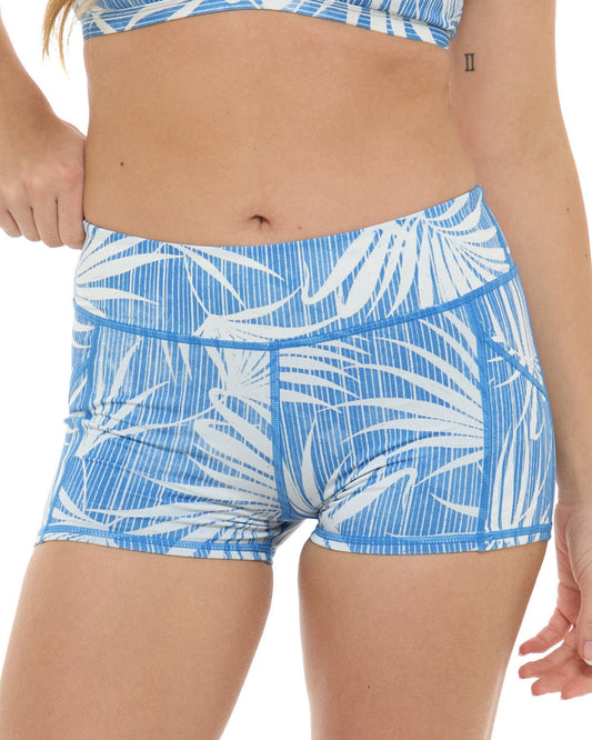 Women Body Glove Breezy Palms Rider Cross-Over Short