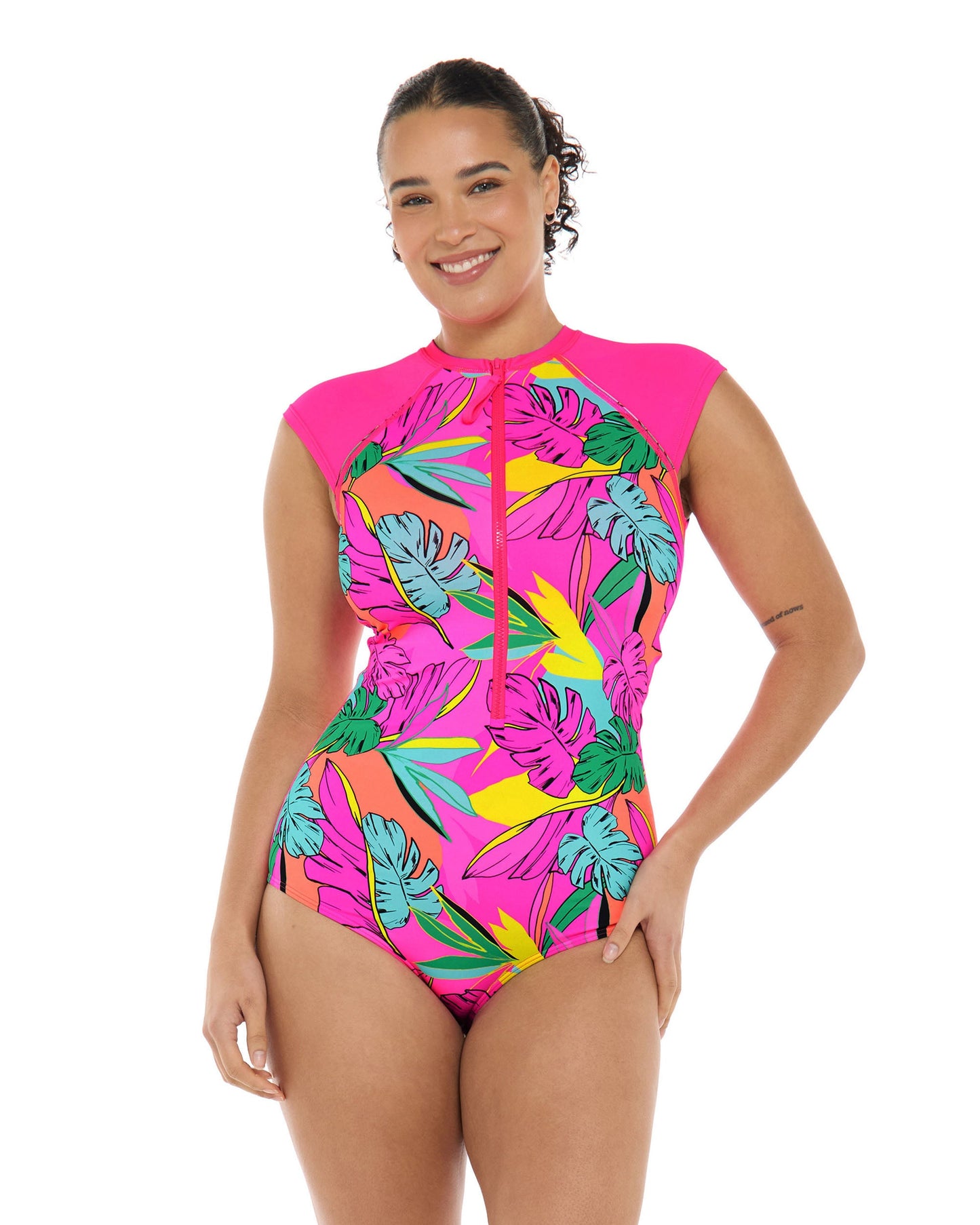 Women Body Glove Tulum Stand Up One-Piece Swimsuit