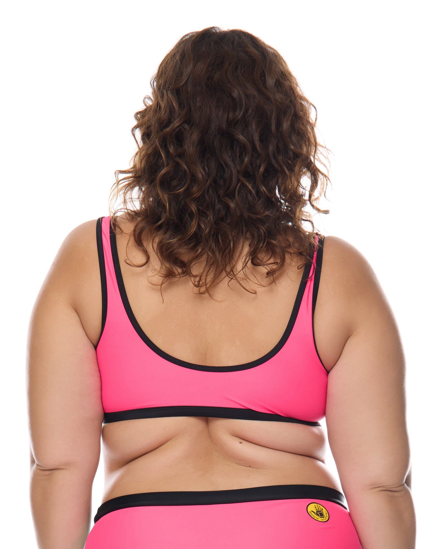 Women Body Glove Groove You Spin Me Plus Size Crop Top