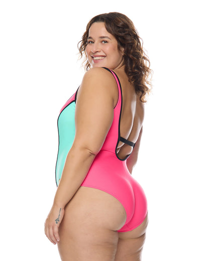 Women Body Glove Groove Time After Time Plus Size One-Piece Swimsuit