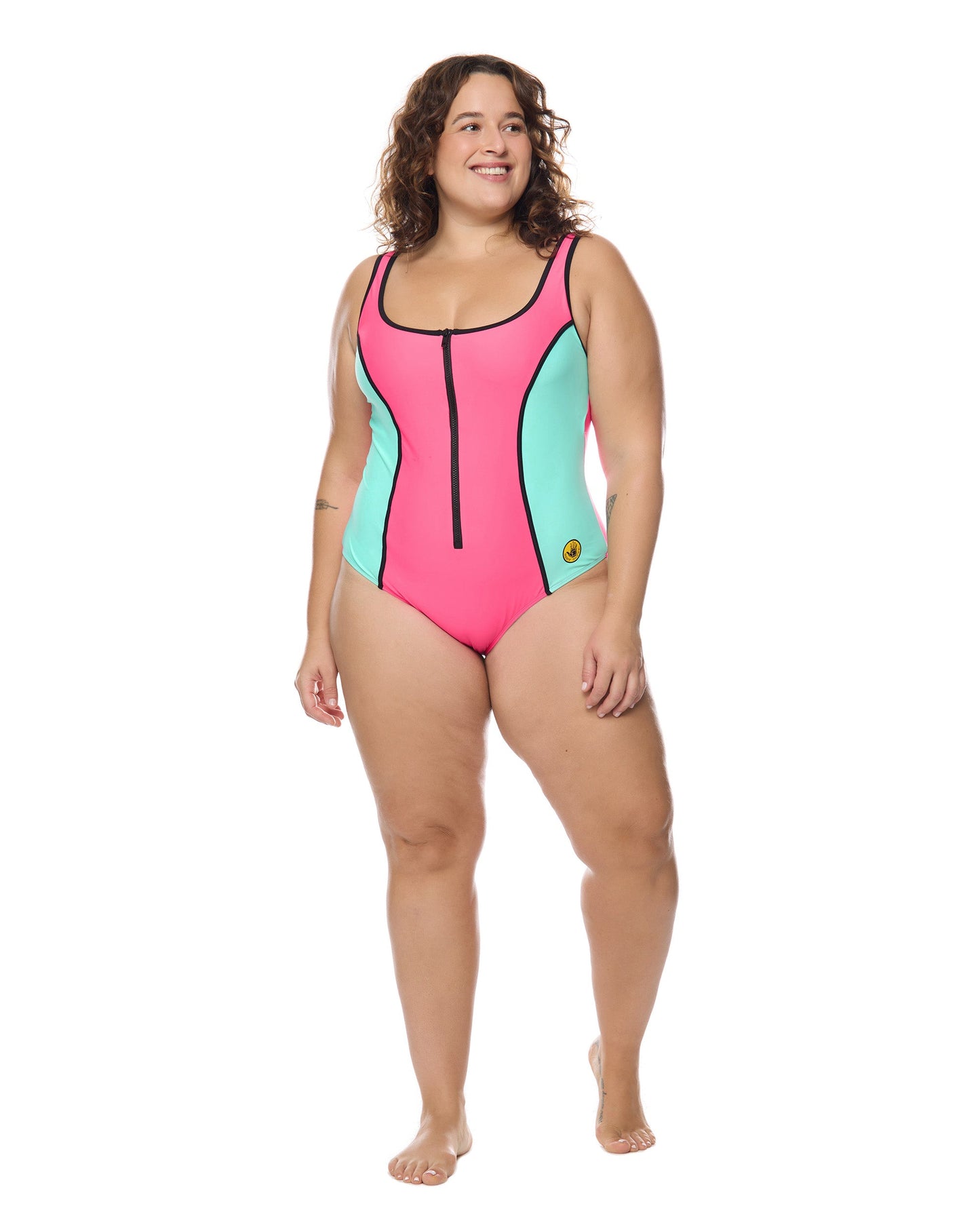 Women Body Glove Groove Time After Time Plus Size One-Piece Swimsuit