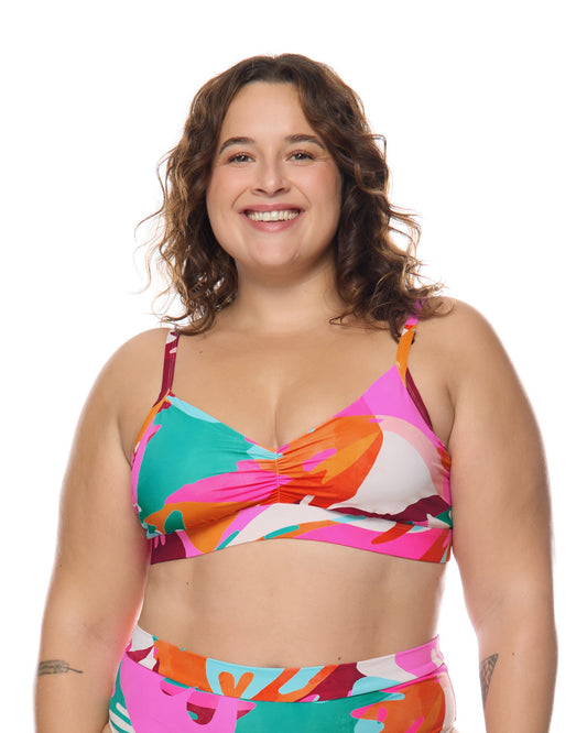 Women Body Glove Hype Drew Plus Size Swim Top