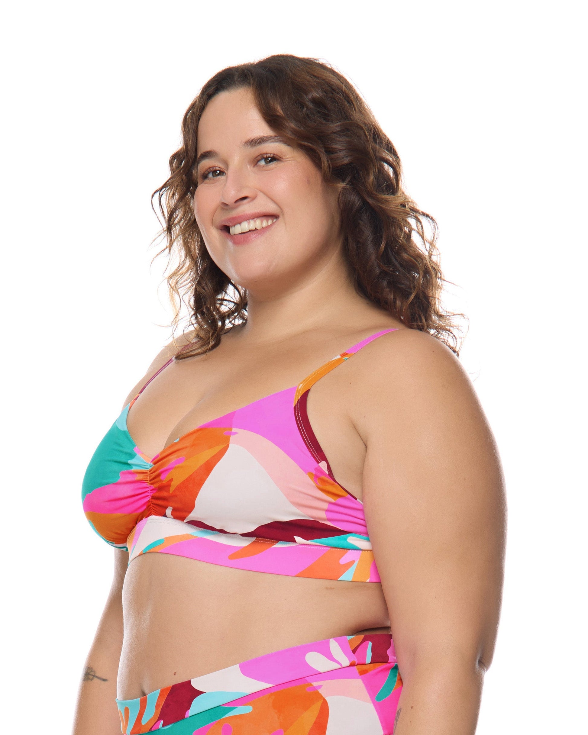 Women Body Glove Hype Drew Plus Size Swim Top