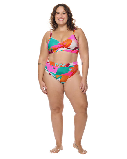 Women Body Glove Hype Drew Plus Size Swim Top