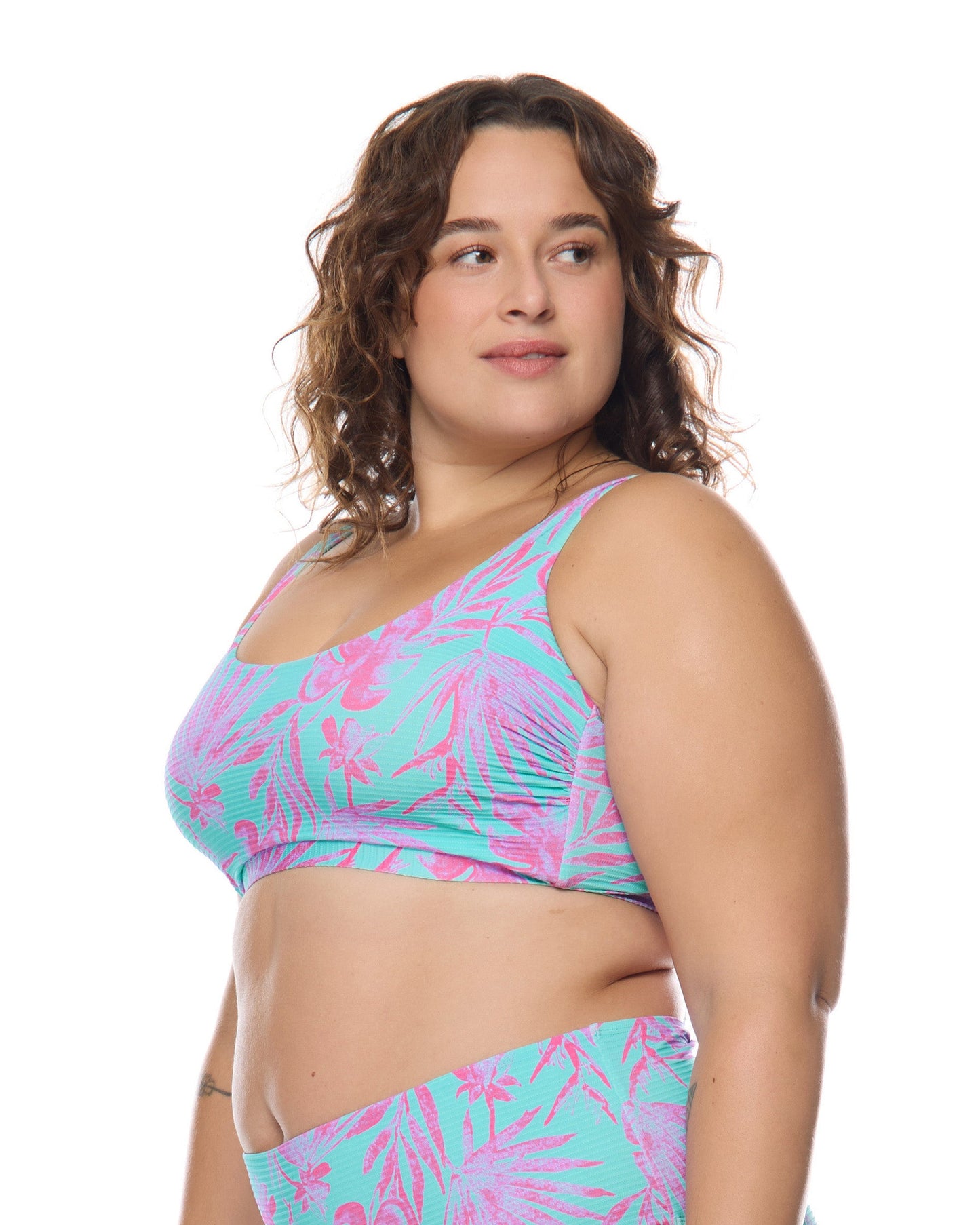 Women Body Glove Azores Amore Plus Size Scoop Bikini Top